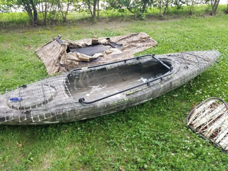 DIY Duck Boat Blind Build (CHEAP!!!) 